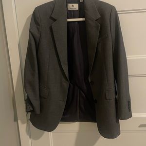 Aritzia Oversized Grey Blazer